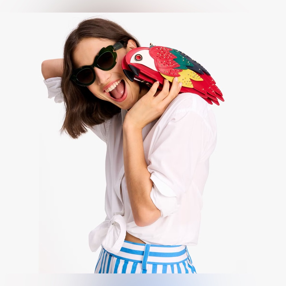 NIP Kate Spade Rio Parrot Crossbody Novelty Bag - Picture 6 of 7